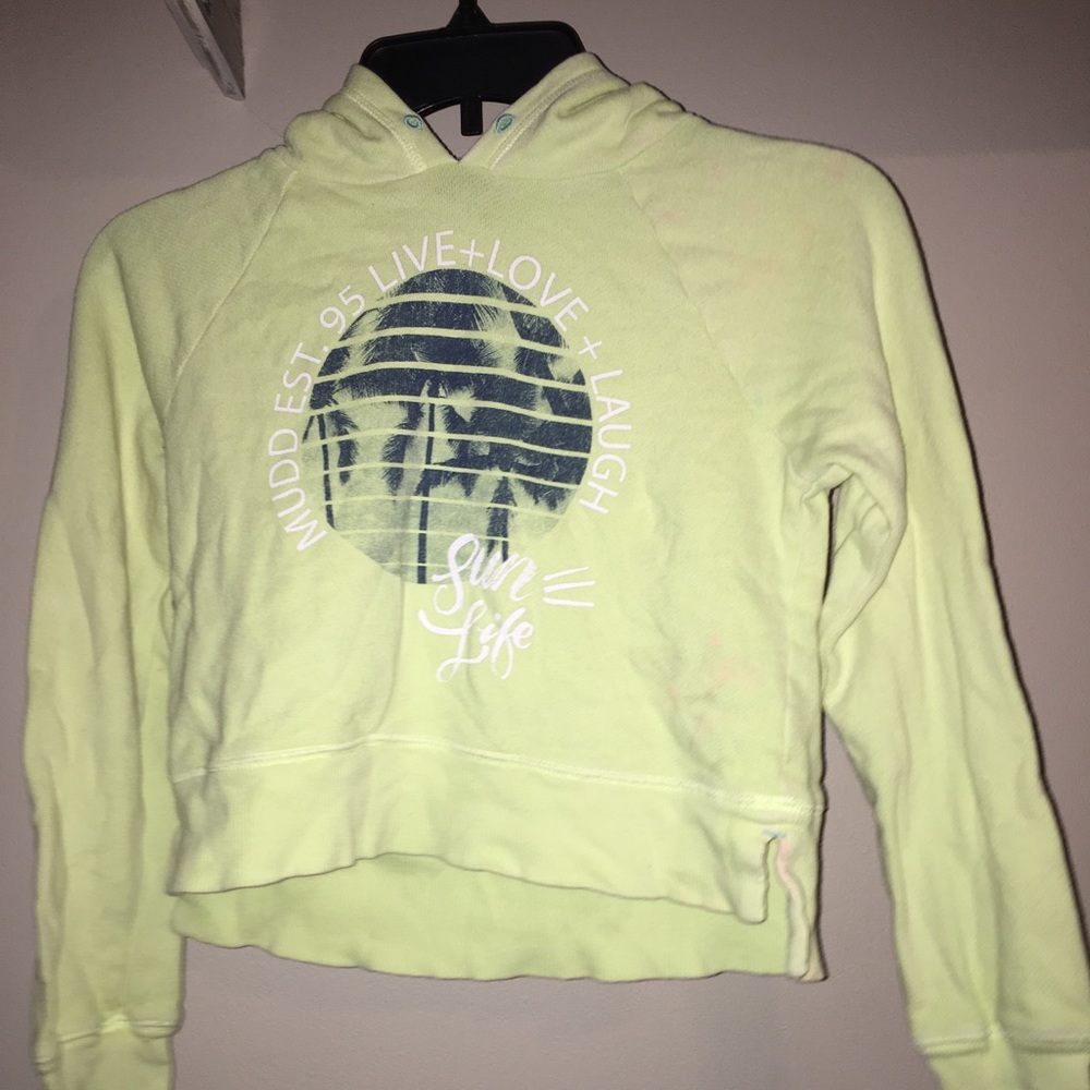 Yellow long sleeve shirt